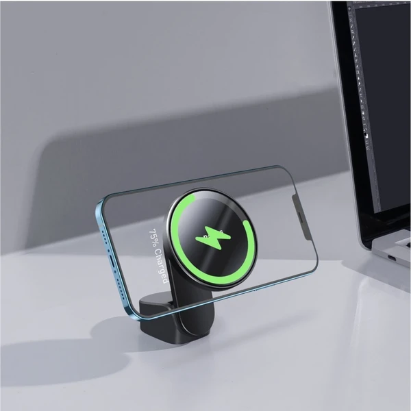 Baseus Big Energy držiak s MagSafe nabíjaním 15W čierna - Držiaky - Obrázok S8OQ600301