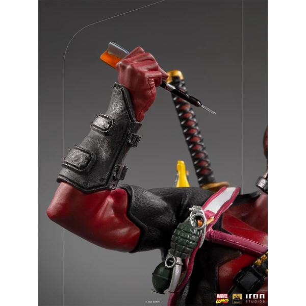 Soška Iron Studios - Deadpool Deluxe BDS Art Scale 1/10 - Marvel Comics - Sochy a sošky - Obrázok S8PJ100201