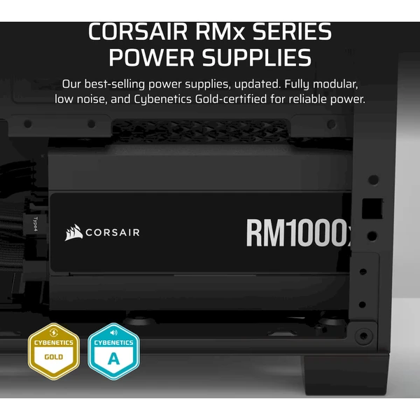 Corsair RM1000x - Zdroje - Obrázok S8RK000K01
