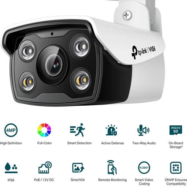 TP-Link VIGI C340 4mm biela - IP kamery - Obrázok S8ZZF00101