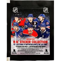 Topps hokejové samolepky NHL 2024/25 Collection Pack (5 ks) - Zberateľské karty a nálepky