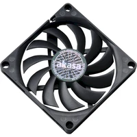 Akasa Slimfan 80mm čierny - Ventilátory pre PC