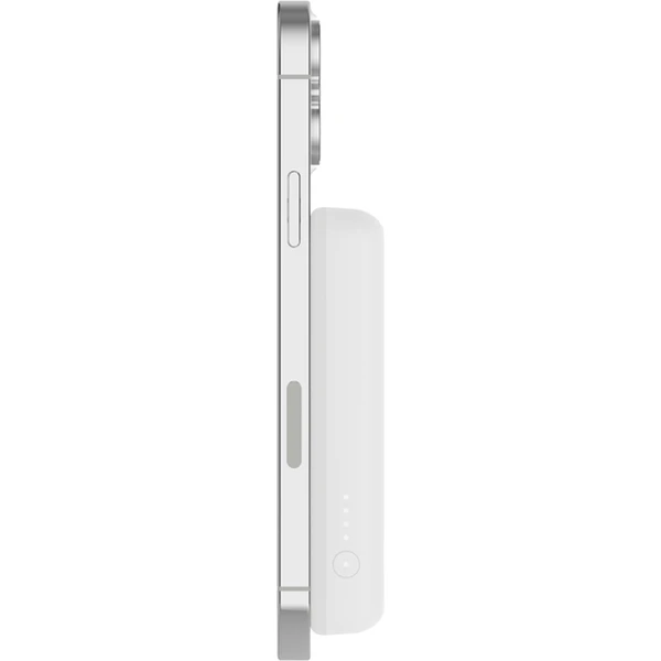 Belkin BoostCharge MagSafe powerbanka so stojanom (5000mAh) biela - Powerbanky - Obrázok S9D0000L01