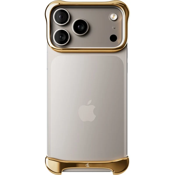 Arc Pulse hliníkový ochranný rám iPhone 17 Pro zlatý - Puzdra - Obrázok S9DJ000K01