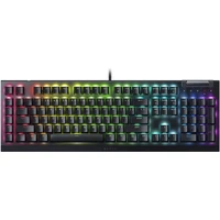 Razer BlackWidow V4 X Yellow Switch US herná klávesnica čierna - Klávesnice