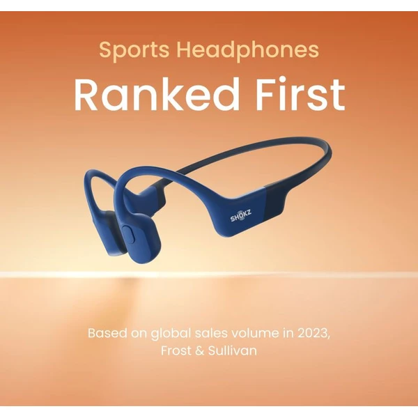 Shokz OpenRun (USB-C) bezdrôtové slúchadlá modrá - Slúchadlá - Obrázok S9TA000N01