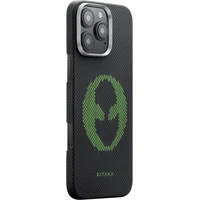 Pitaka x Aries Tactile Woven Case kryt iPhone 16 Pro Max Alien - Puzdra