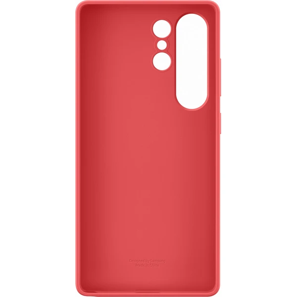 Samsung Silicone Case silikónový kryt Galaxy S25 Ultra červený - Puzdra - Obrázok SACC000J01