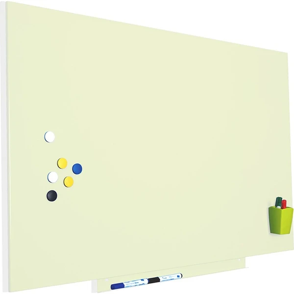 Rocada Skin Colour 6420R-1013 magnetická tabuľa perlová biela RAL 1013 - Magnetické tabule - Obrázok SACN000K01