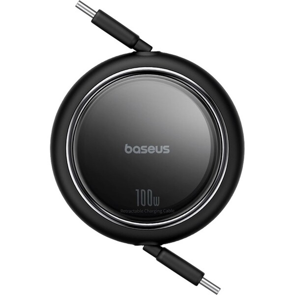 E-shop Baseus Free2Draw mini USB-C/USB-C napájací kábel 100W 1m čierny