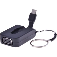 PremiumCord USB-C/VGA redukcia čierna - Káble a redukcie