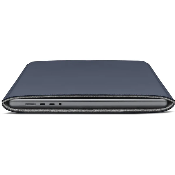 Woolnut Coated PU Sleeve púzdro pre 16" MacBook Pro tmavo modré - Puzdra - Obrázok SAJR100501