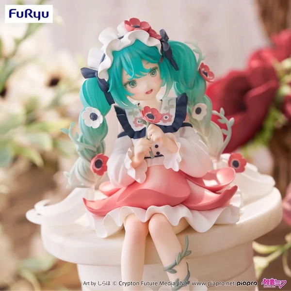 Figúrka Furyu Hatsun Miku Noodle Stopper - Hatsun Miku Flower Fairy Anemone 14 cm   - Figúrky - Obrázok SAKN000K01