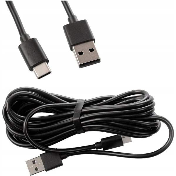 70mai USB-A/USB-C napájací kábel 3,5 m čierny - Káble a redukcie - Obrázok SAPF000K01