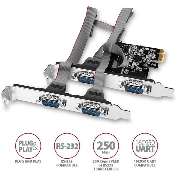 AXAGON rozširujúca PCI-Express karta - Radiče - Obrázok SB7HF00101