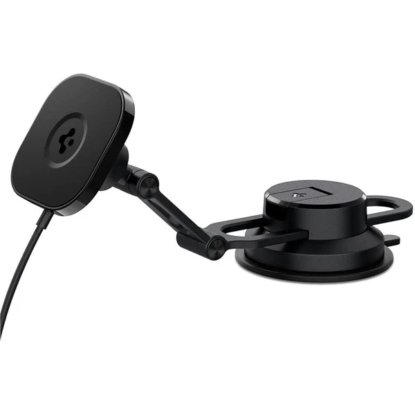 Spigen OneTap 3 Pro Wireless Car Charger Mount ( ITS35W-3) MagSafe držiak s nabíjaním čierny - Držiaky - Obrázok SBD4000601