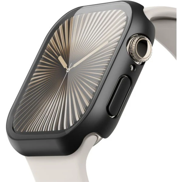 Belkin ScreenForce 2v1 púzdro pre Apple Watch Series 10 (46mm) čierne - Puzdra - Obrázok SBDE000O01