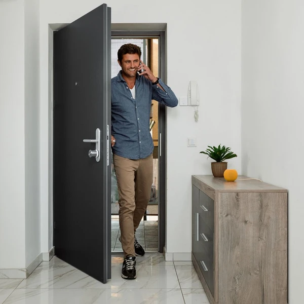 NUKI Smart Lock Ultra šikovný zámok s podporou Matter strieborný - Inteligentné zámky - Obrázok SBUC000K01