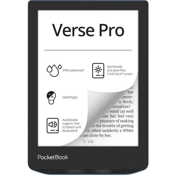 PocketBook Verse Pre modrá