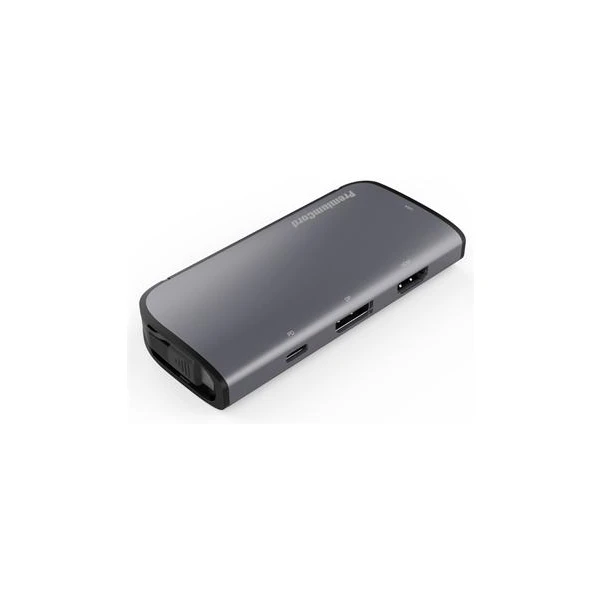 PremiumCord USB-C na HDMI1.4 + VGA + DP1.2 + PD3.0, MST video adaptér - Dokovacie stanice - Hlavný obrázok