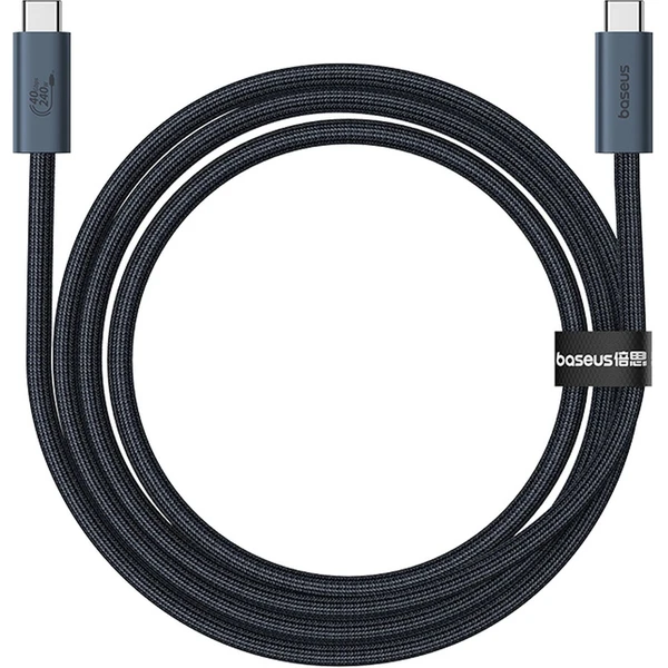 Dátový kábel Baseus Flash USB-C/USB-C 1m 240W čierny - Káble - Hlavný obrázok