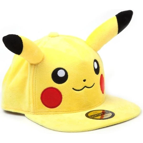 Kšiltovka plyšová Pokémon - Pikachu - Čiapky a klobúky - Obrázok SCP3700301