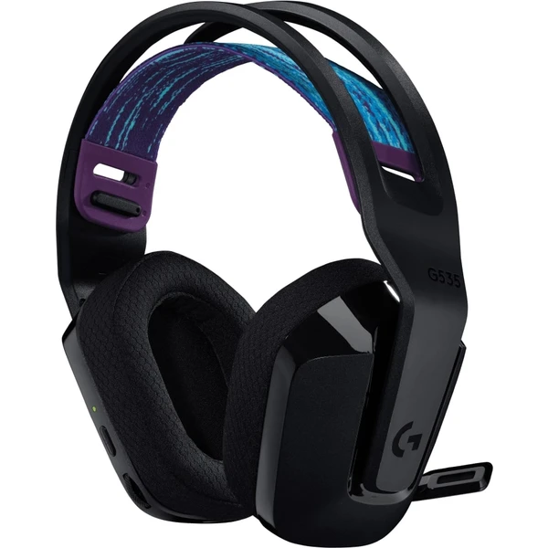 Logitech G535 LIGHTSPEED bezdrôtové herné slúchadlá čierna - Slúchadlá - Obrázok SD74000J01