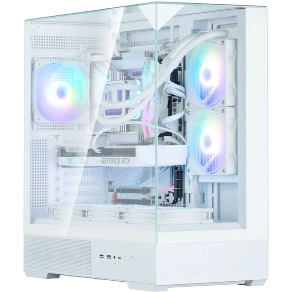 Zalman P40 Prism biela - Počítačové skrine - Obrázok SE5E000K01