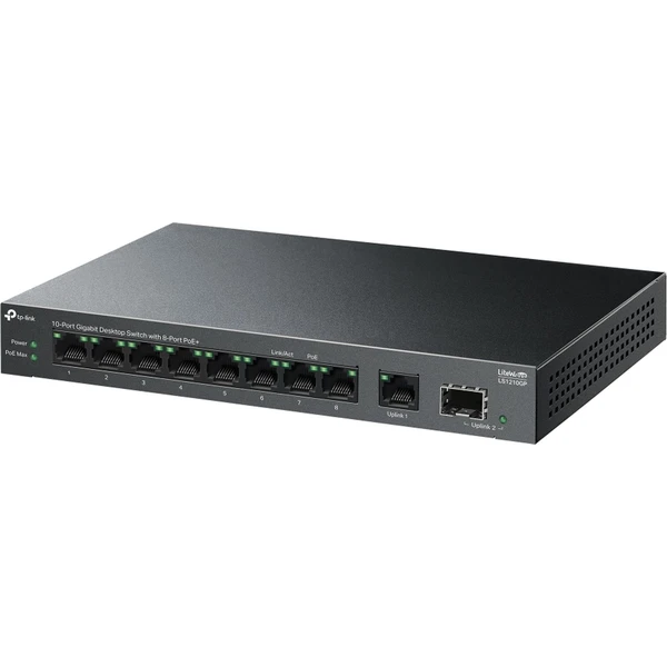 Prepínač TP-Link LS1210GP - Switche - Obrázok SE61000N01