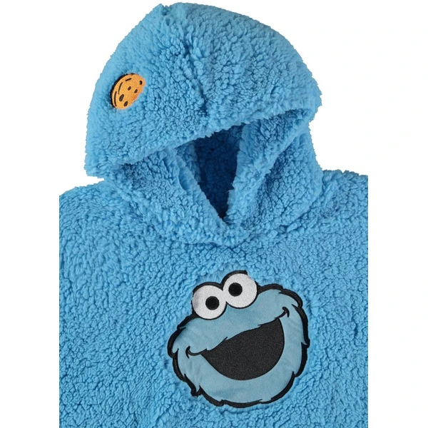Dámska mikina Difuzed Cookie Monster - Teddy XXL - Mikiny a svetre - Obrázok SEKJ000K01