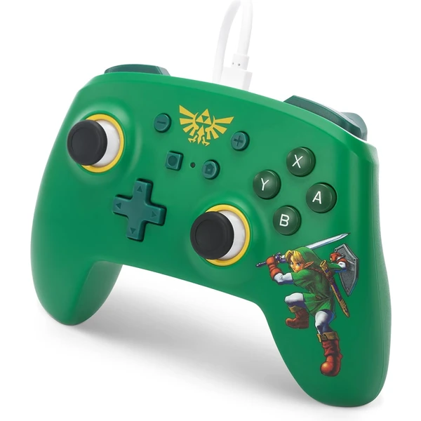 PowerA drôtový herný ovládač Hyrule Defender (Switch) - Herné ovládače - Obrázok SEQS100501