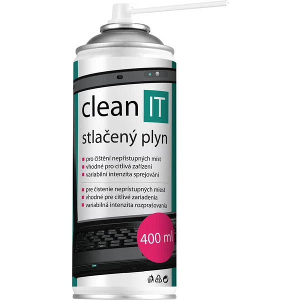 CLEAN IT stlačený plyn, 400ml (CL-102) - Čistiace roztoky - Hlavný obrázok