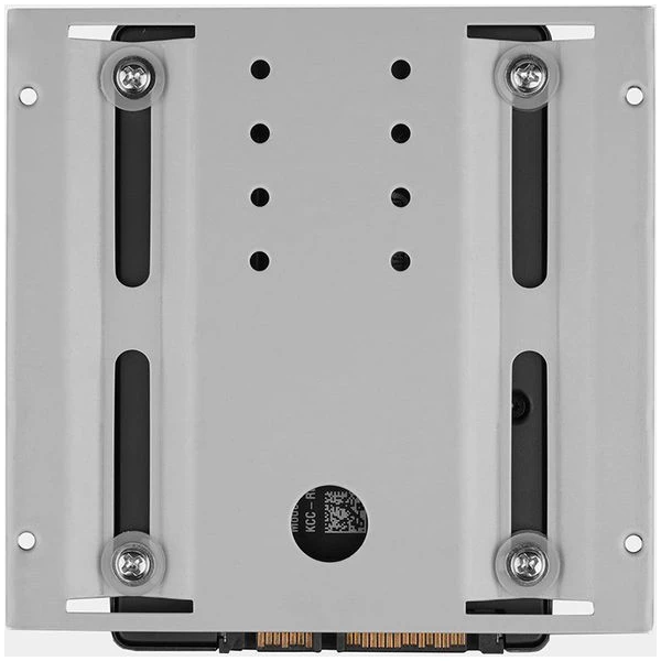 AXAGON RHD-125S, kovový rámček pre 1x 2.5' HDD/SSD do 3.5' pozície, sivý - Rámiky na disky - Obrázok SF7HF00101