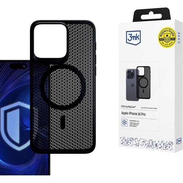 3mk ochranný kryt COOLing MagCase pre Apple iPhone 16 Pro