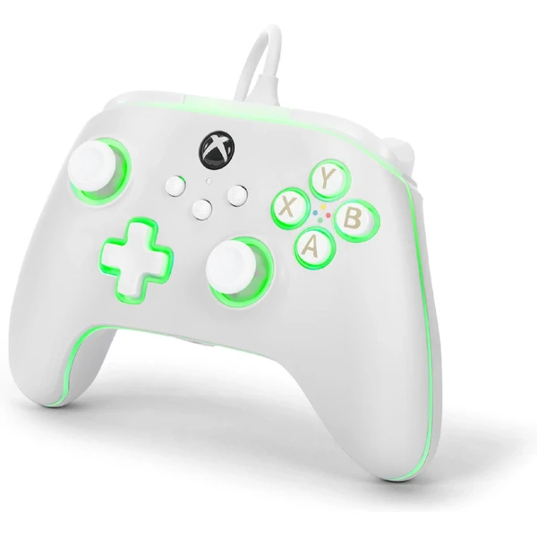 PowerA Advantage drôtový herný ovládač Lumectra biely (Xbox Series X|S) - Herné ovládače - Obrázok SGN6000O01