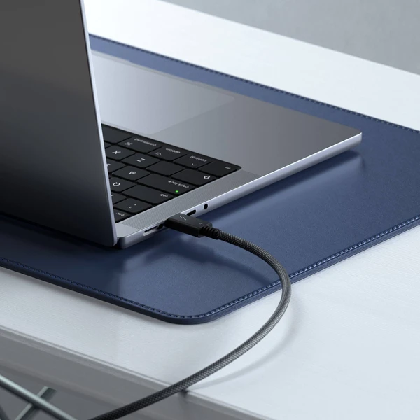 Satechi Thunderbolt 4 Pro napájací kábel 8K 240W 1m čierny - Káble a redukcie - Obrázok SH00000J01