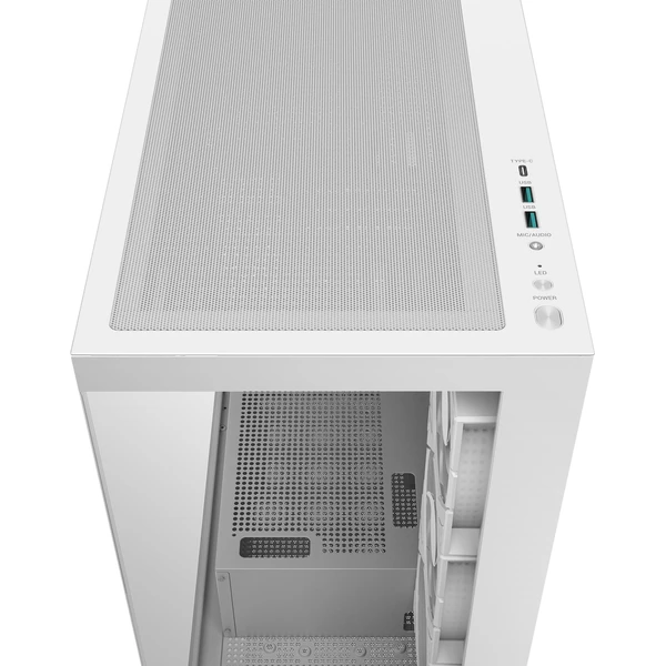 DEEPCOOL CG580 4F biela - Počítačové skrine - Obrázok SI2E000K01