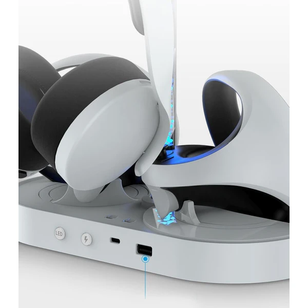iPega P5 V001 Multifunkčný Nabíjací Stojan pre PS VR2 - Nabíjačky - Obrázok SI81000701