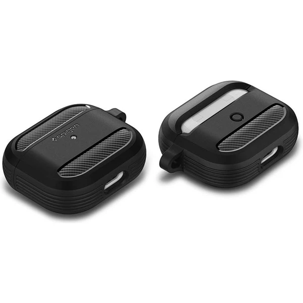 Spigen Rugged Armor púzdro pre AirPods 3 čierne - Puzdra - Obrázok SII0100501