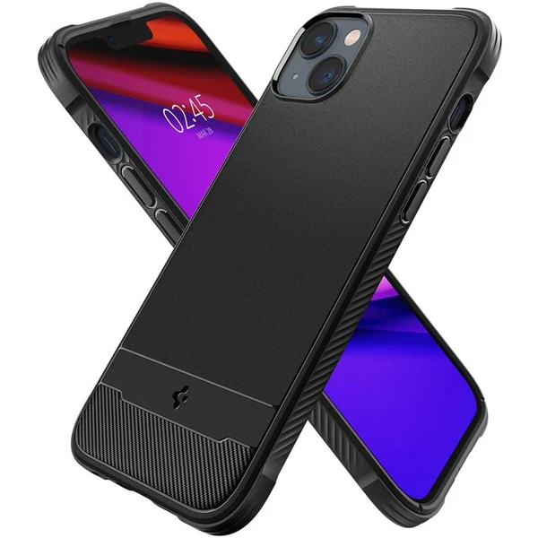Spigen Rugged Armor Mag kryt iPhone 14 čierny - Puzdra - Obrázok SIZG300401