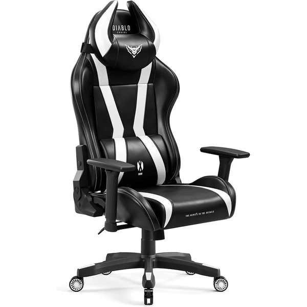 Diablo X-Horn 2.0 King Size herná stolička čierno-biela - Stoličky - Obrázok SJ2G000K01