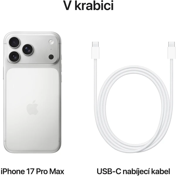 Apple iPhone 17 Pro Max 2TB strieborný - Mobilné telefóny - Obrázok SKNH000K01
