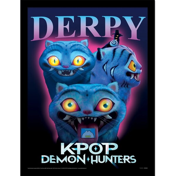 E-shop Rámovaný obraz Pyramída International K-Pop Demon Hunters - Derpy