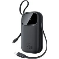 Baseus EnerFill FC31 Qpow 3 20000mAh powerbanka, 45W, s káblom USB-C a Lightning čierna - Powerbanky
