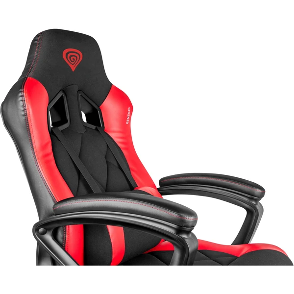 Genesis Nitro 330 Herná stolička červená - Stoličky - Obrázok SMMB300401