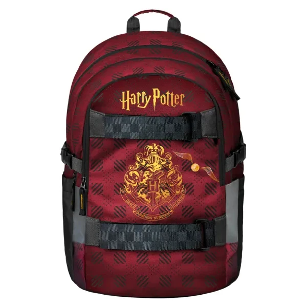 Školský batoh BAAGL Skate Harry Potter Bradavice vínový - Batohy - Hlavný obrázok