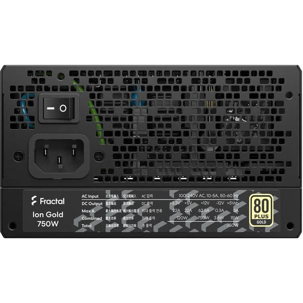 Fractal Design Ion Gold 750W - Zdroje - Obrázok SN87700301
