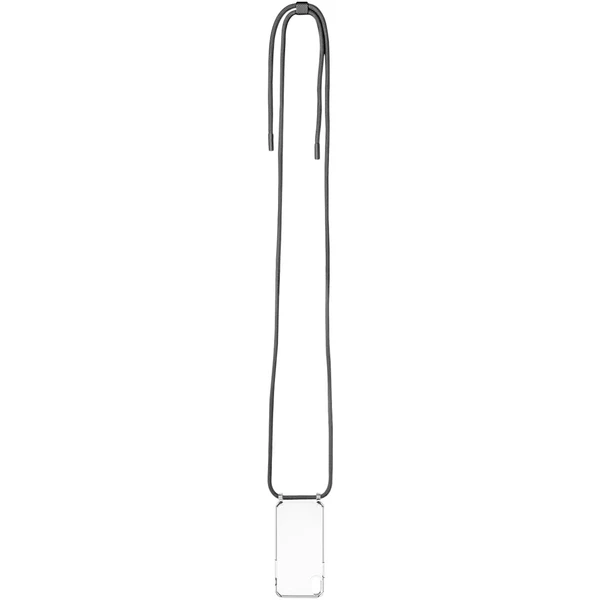 FIXED Pure Neck kryt s čiernou šnúrkou na krk pre Apple iPhone XR - Puzdra - Obrázok SPQ1000601