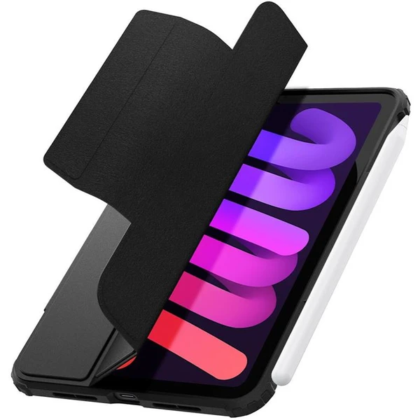 Spigen Ultra Hybrid Pro krytý Apple iPad mini 6 (2021)/iPad mini 7 (2024) čierny - Puzdra - Obrázok SPYZ000501
