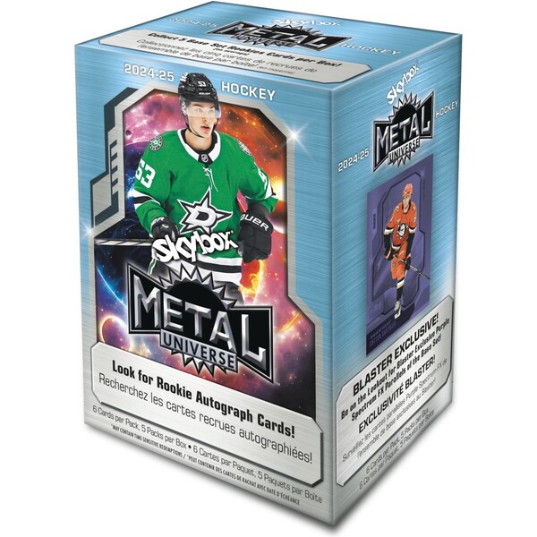 Hokejová karta 2024/25 Upper Deck Skybox Metal Universe Hockey Blaster Box